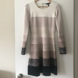 BCBG knit dress long sleeve classic